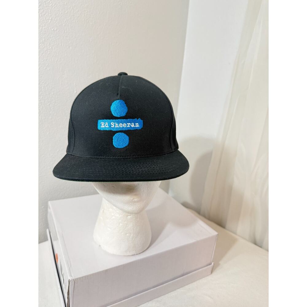 Ed Sheeran Black Baseball Cap the Classics by Yupoong Cotton Unisex Adjustable
